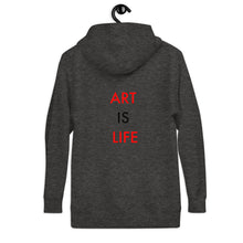 Load image into Gallery viewer, Art Is Life//Unisex Hoodie
