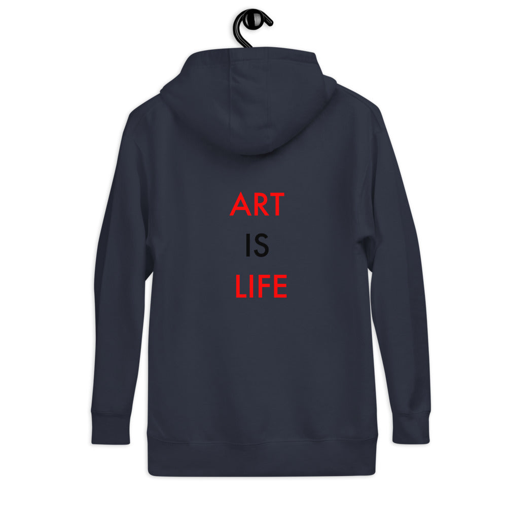 Art Is Life//Unisex Hoodie