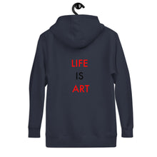 Load image into Gallery viewer, Life Is Art//Unisex Hoodie
