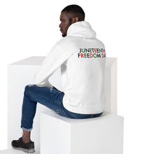 Load image into Gallery viewer, Juneteenth//Unisex Hoodie
