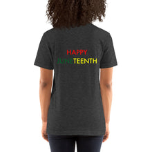 Load image into Gallery viewer, Juneteenth//Short-Sleeve Unisex T-Shirt
