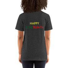 Load image into Gallery viewer, Juneteenth//Short-Sleeve Unisex T-Shirt
