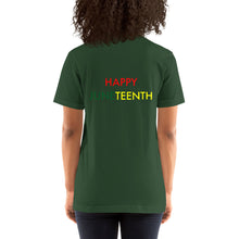 Load image into Gallery viewer, Juneteenth//Short-Sleeve Unisex T-Shirt
