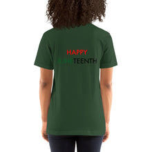 Load image into Gallery viewer, Juneteenth//Short-Sleeve Unisex T-Shirt
