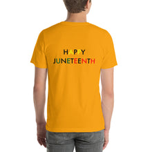 Load image into Gallery viewer, Juneteenth//Short-Sleeve Unisex T-Shirt
