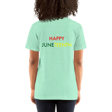 Load image into Gallery viewer, Juneteenth//Short-Sleeve Unisex T-Shirt
