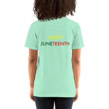 Load image into Gallery viewer, Juneteenth//Short-Sleeve Unisex T-Shirt
