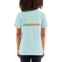 Load image into Gallery viewer, Juneteenth//Short-Sleeve Unisex T-Shirt
