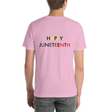 Load image into Gallery viewer, Juneteenth//Short-Sleeve Unisex T-Shirt
