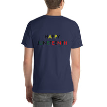 Load image into Gallery viewer, Juneteenth//Short-Sleeve Unisex T-Shirt
