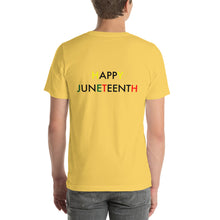 Load image into Gallery viewer, Juneteenth//Short-Sleeve Unisex T-Shirt
