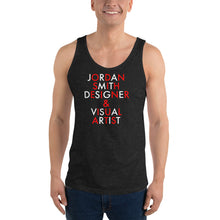 Load image into Gallery viewer, JSDAVA//Unisex Tank Top
