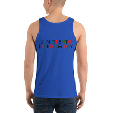 Load image into Gallery viewer, Juneteenth//Unisex Tank Top
