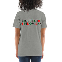 Load image into Gallery viewer, Juneteenth//Short sleeve t-shirt
