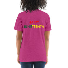 Load image into Gallery viewer, Juneteenth//Short sleeve t-shirt
