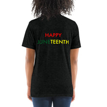 Load image into Gallery viewer, Juneteenth//Short sleeve t-shirt
