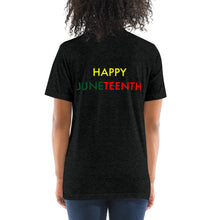 Load image into Gallery viewer, Juneteenth//Short sleeve t-shirt

