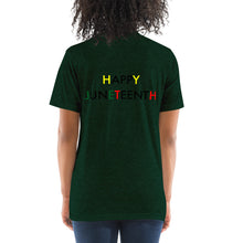 Load image into Gallery viewer, Juneteenth//Short sleeve t-shirt
