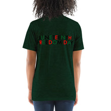 Load image into Gallery viewer, Juneteenth//Short sleeve t-shirt

