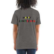Load image into Gallery viewer, Juneteenth//Short sleeve t-shirt
