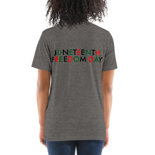 Load image into Gallery viewer, Juneteenth//Short sleeve t-shirt
