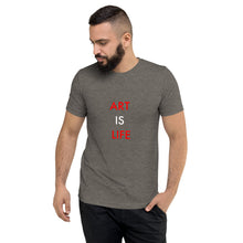 Load image into Gallery viewer, Art Is Life//Short sleeve t-shirt
