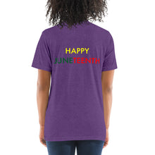 Load image into Gallery viewer, Juneteenth//Short sleeve t-shirt
