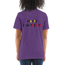 Load image into Gallery viewer, Juneteenth//Short sleeve t-shirt

