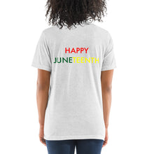 Load image into Gallery viewer, Juneteenth//Short sleeve t-shirt
