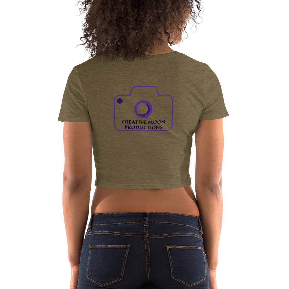Creative Moon Productions//Women’s Crop Tee