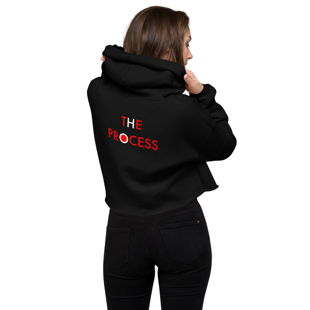 The Process//Crop Hoodie
