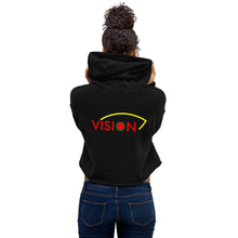Load image into Gallery viewer, Juneteenth//Crop Hoodie

