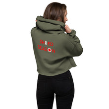 Load image into Gallery viewer, Shred Season//Crop Hoodie
