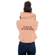 Load image into Gallery viewer, Juneteenth//Crop Hoodie
