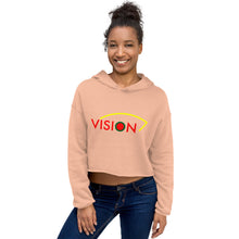 Load image into Gallery viewer, Juneteenth//Crop Hoodie
