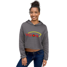 Load image into Gallery viewer, Juneteenth//Crop Hoodie
